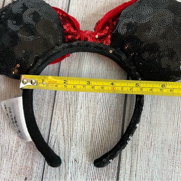 DISNEY PARKS Minnie Mouse Sequin Ears Headband - Picture 4 of 4